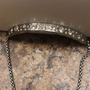 Michael Kors Bracelet Silver Diamond Pavé